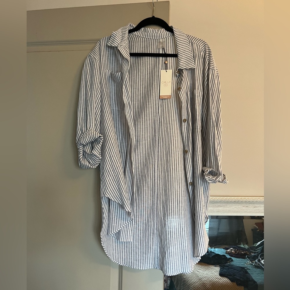 Calia swimsuit cover up NWT